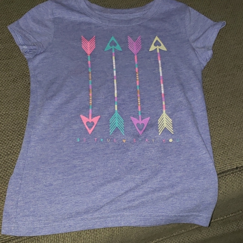 Periwinkle short with arrows - almost new